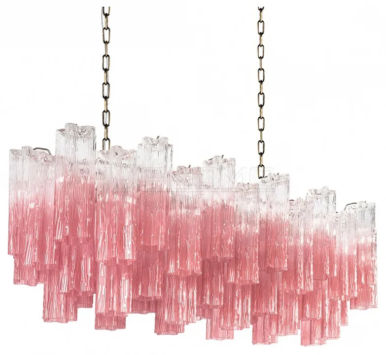 Подвесная люстра Мурано 10580/1000R Clear pink